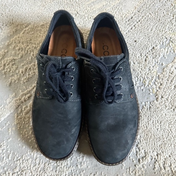 ECCO black oxford Turn GTX Tie lace-up shoe with GORE-TEX waterproof 40 / 6.5